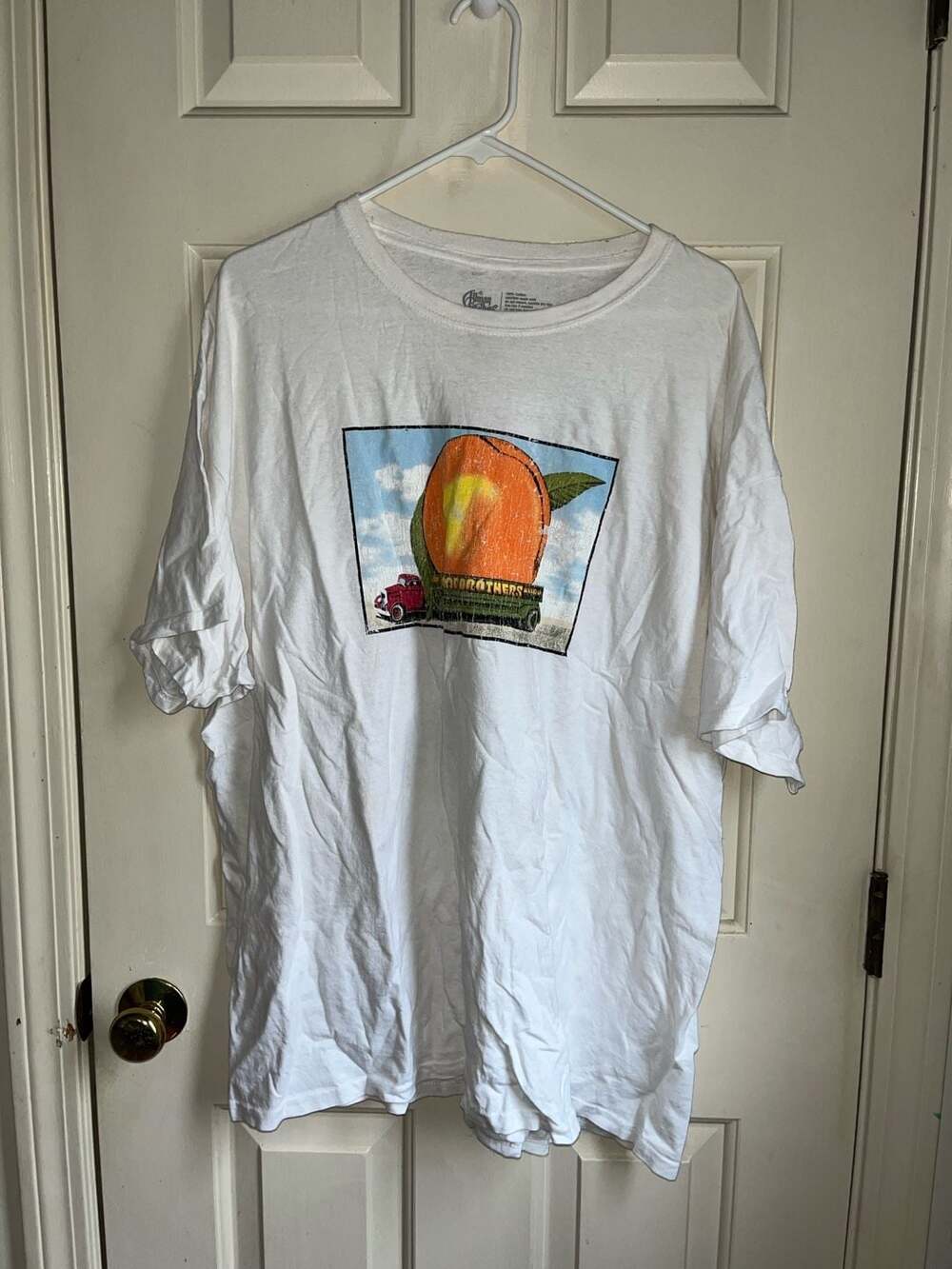 The Allman Brothers Band Eat A Peach 1973 Summer Jam Tour T-Shirt